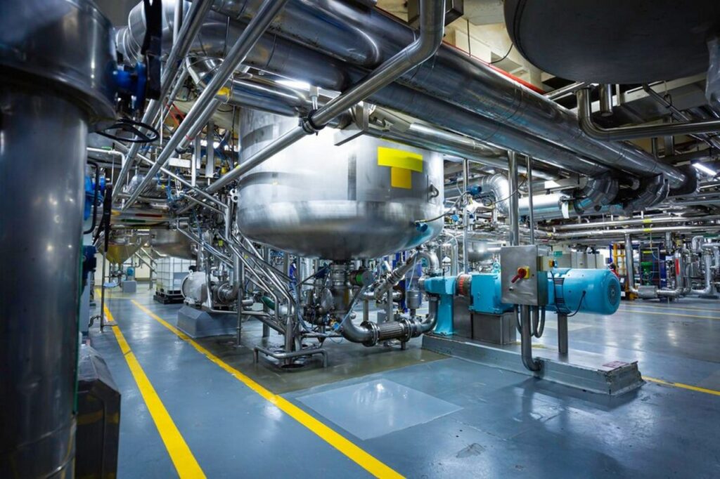 hala produkcyjna nawilzacz wysokocisnieniowy